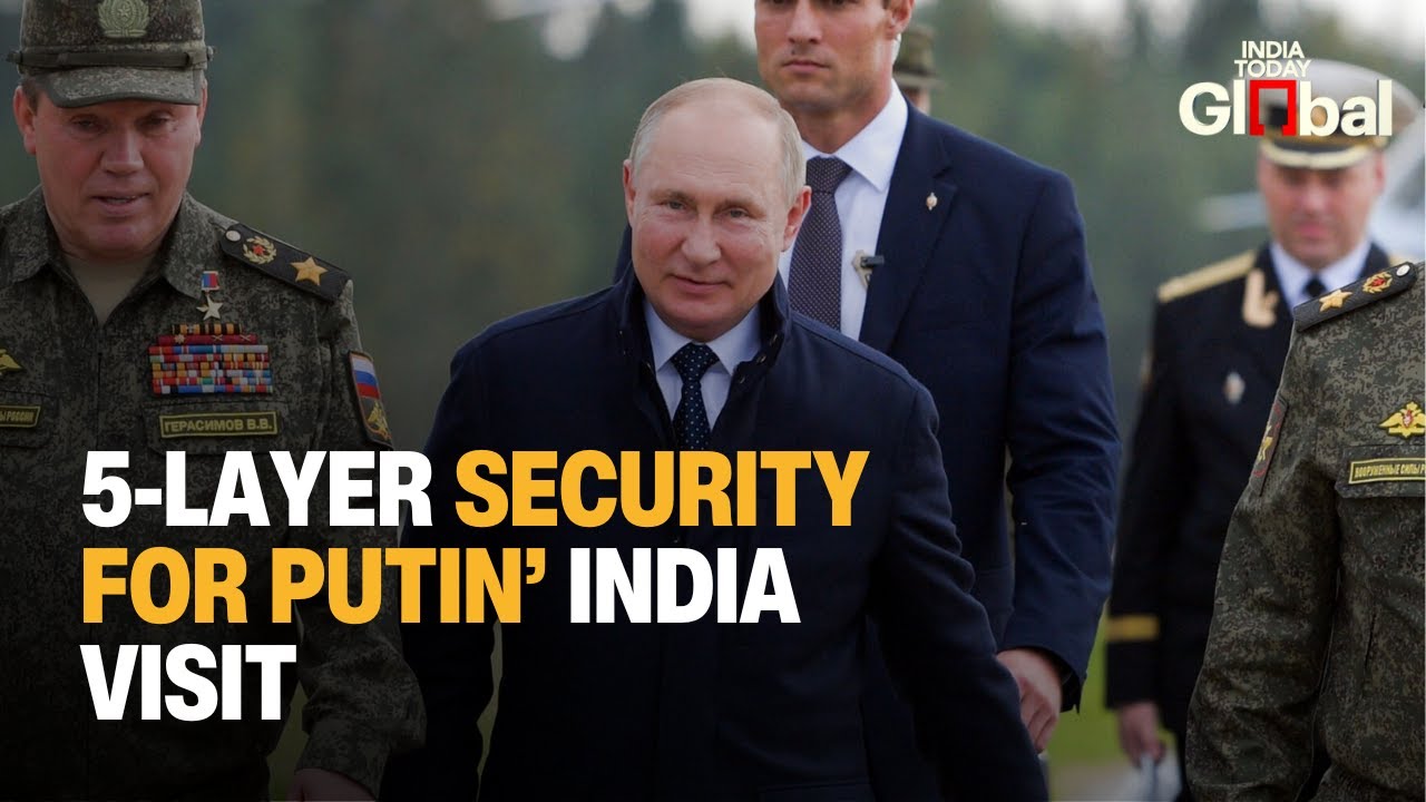 Putin Lands in India: Inside his 5-Layer Super-Security and Invisible Army