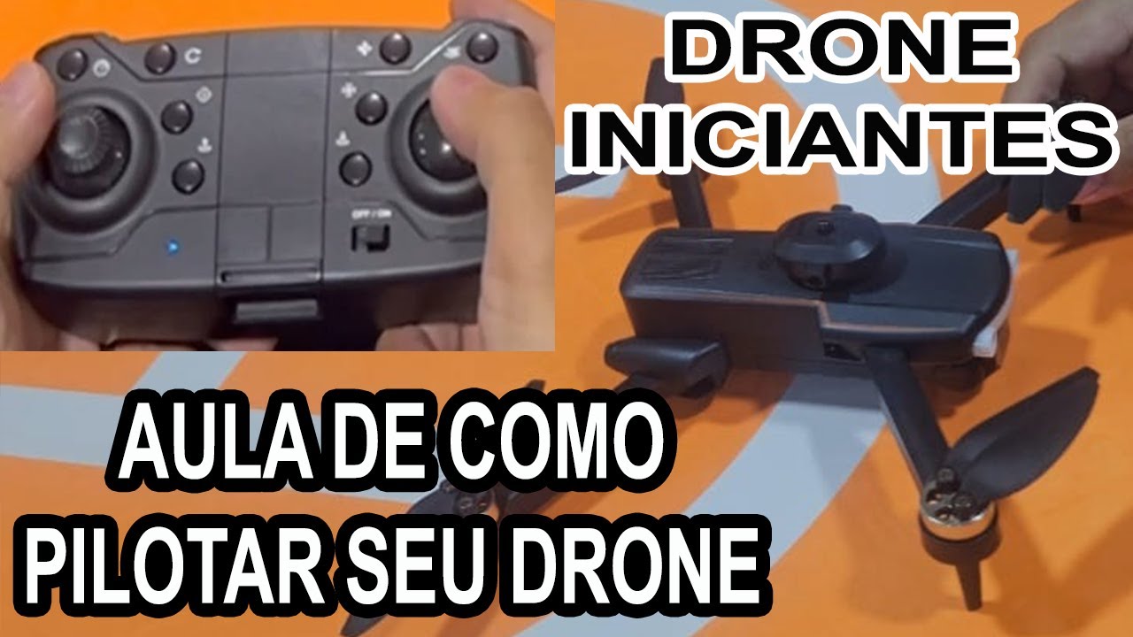 Como ligar meu drone pela primeira Aula de como ligar e pilotar seu drone pela primeira vez