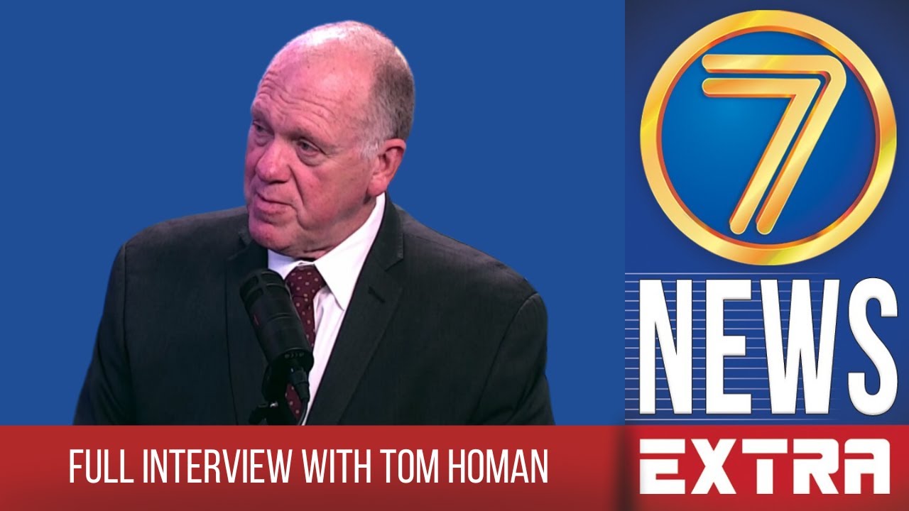 7News Extra FULL INTERVIEW: Former ICE Director Tom Homan talks new 