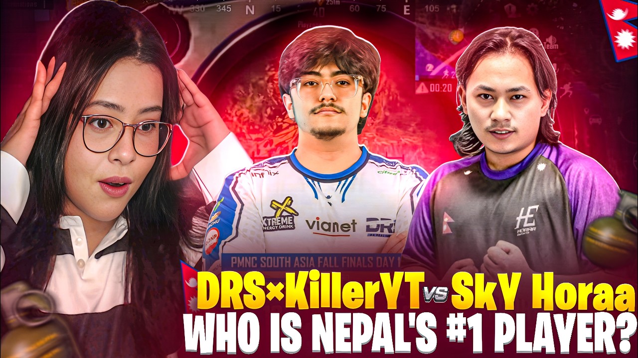 EXPOSED‼️WHO'S ACTUALLY BETTER? @drsxkilleryt v/s  ⁨@SkyyPUBGM  A SKILL COMPARISON? REACTION