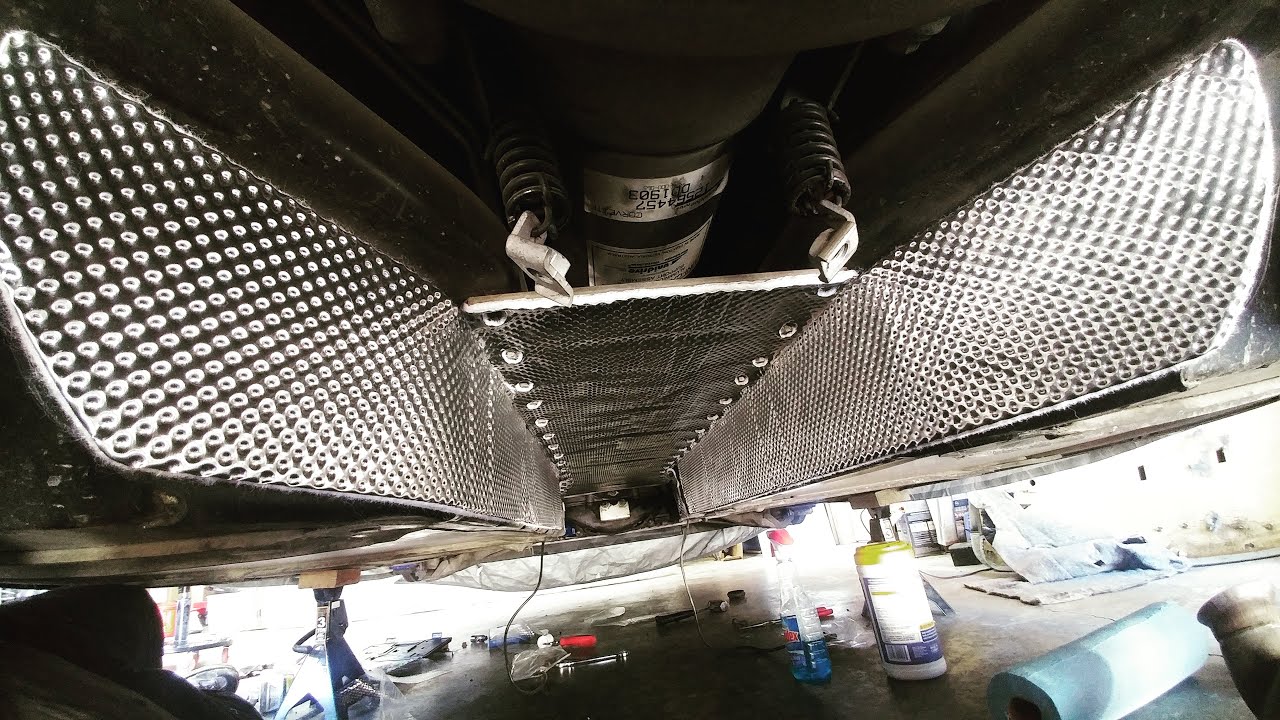 Installing Design Engineering (DEI) C5 C6 Corvette Transmission Tunnel Heat Shield