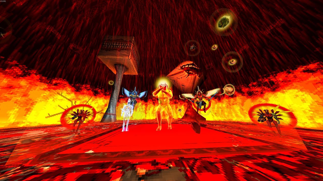 Ultrakilling the hardest bosses at the same time +brutal NO DEATHS NO RESTARTS no sugarcoating