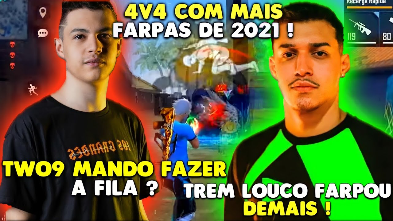 PEDIU PRA FAZER A FILA ? - TWO9 CONTRA LOUD E PAIN NESSE 4v4 APOSTADO COM MUITAS FARPAS !