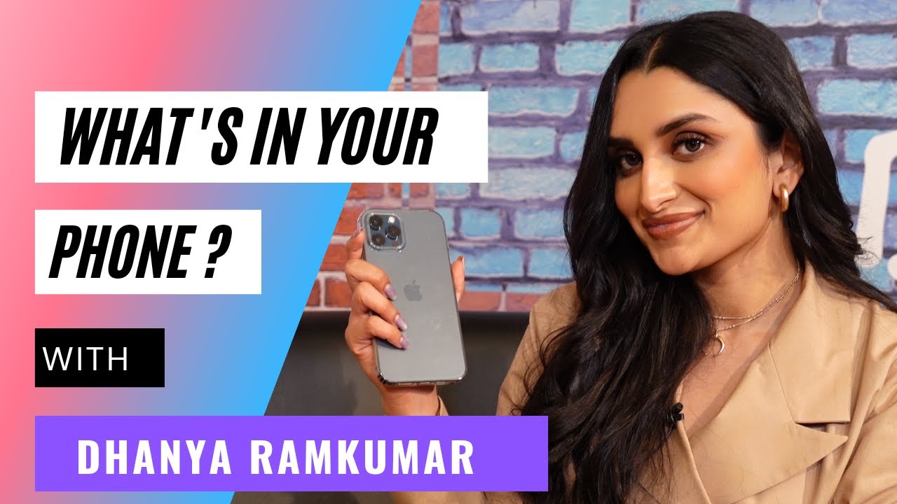 What's In Your Phone With Dhanya Ramkumar | RR Productions | Rapid Rashmi