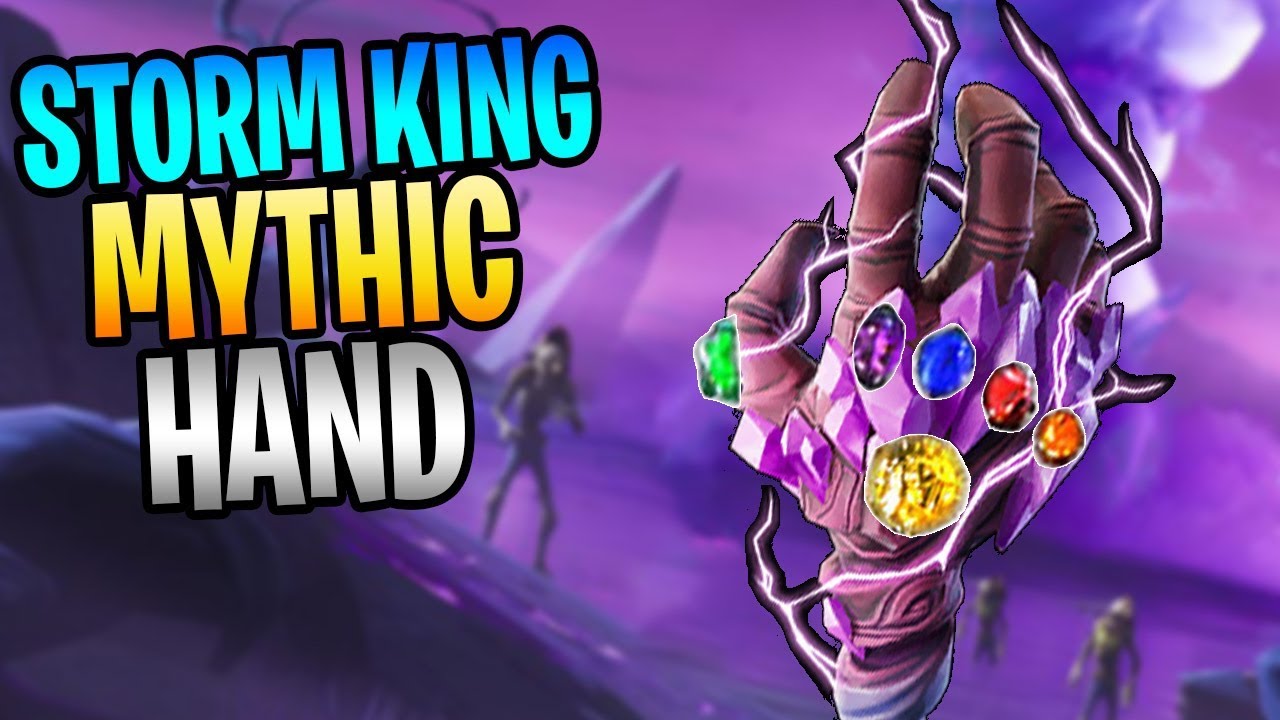 Drop METEORS With The New MYTHIC! Storm King's Fury STW Gameplay