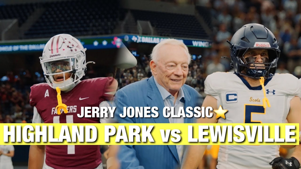 TXHSFB: JERRY JONES CLASSIC #18 HIGHLAND PARK vs. #19 LEWISVILLE ||MUST SEE👀|| #viral