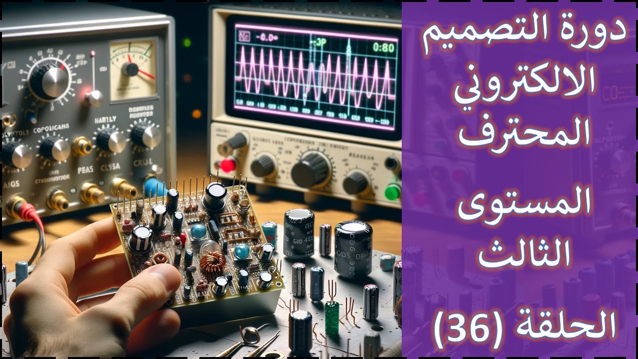 دورة التصميم الالكتروني المحترف:: 36- مذبذبات (هارتلي، كولبت، الكرستالة) مع تجربة عملية