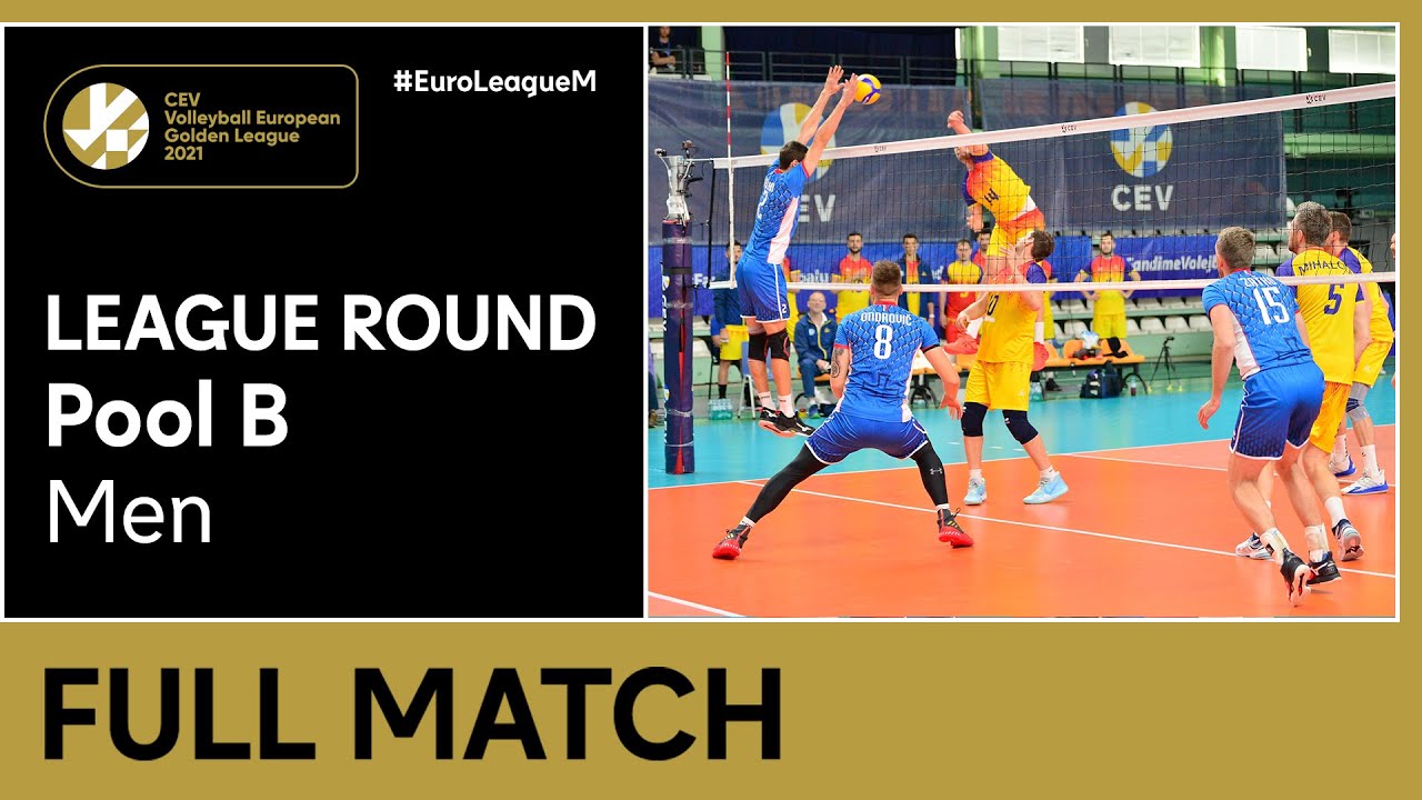 Romania vs. Slovakia - CEV Volleyball European Golden League 2021 | Men