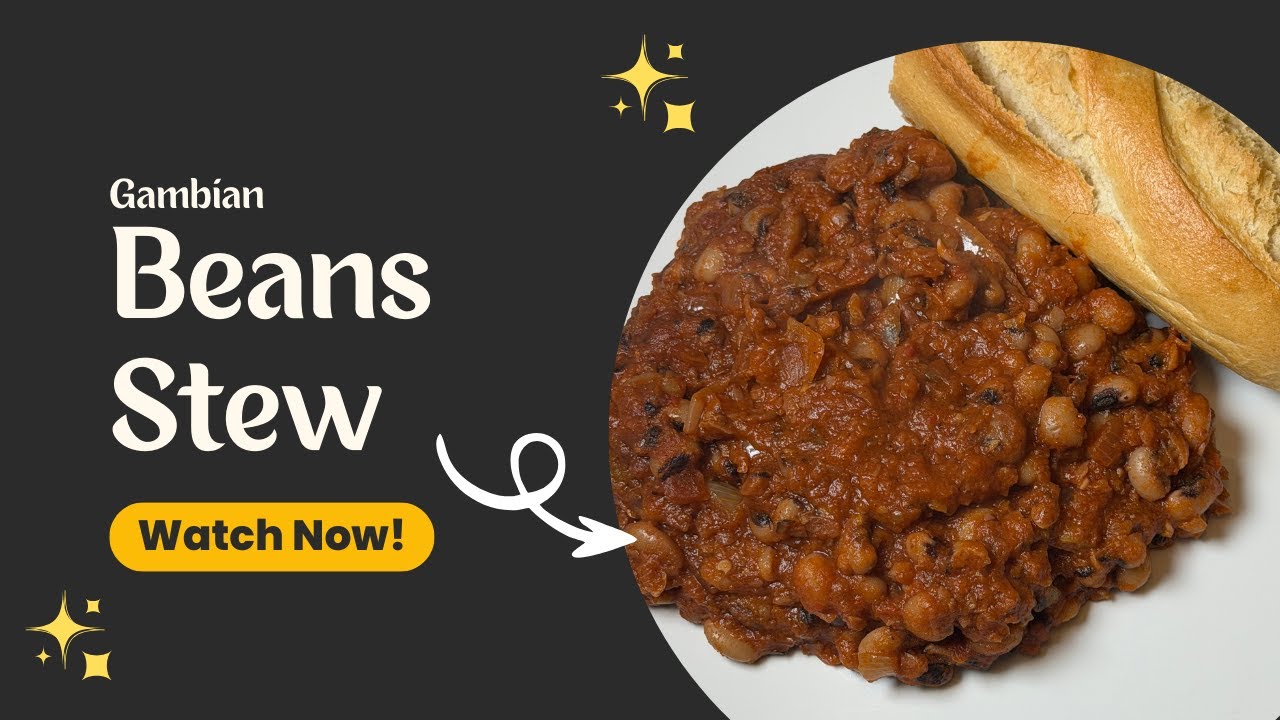 🔥 The BEST Gambian Beans Stew 🇬🇲 | Authentic African Recipe