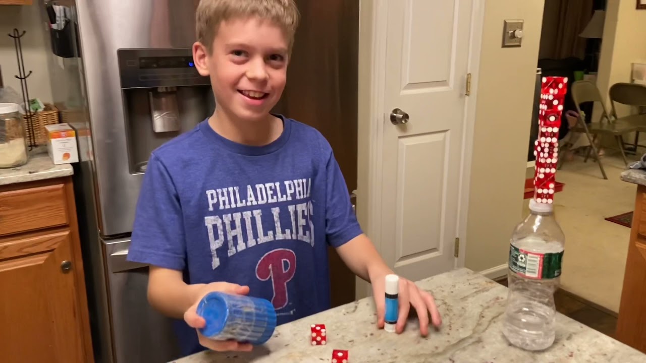 Dice Stacking for Early Christmas Gift