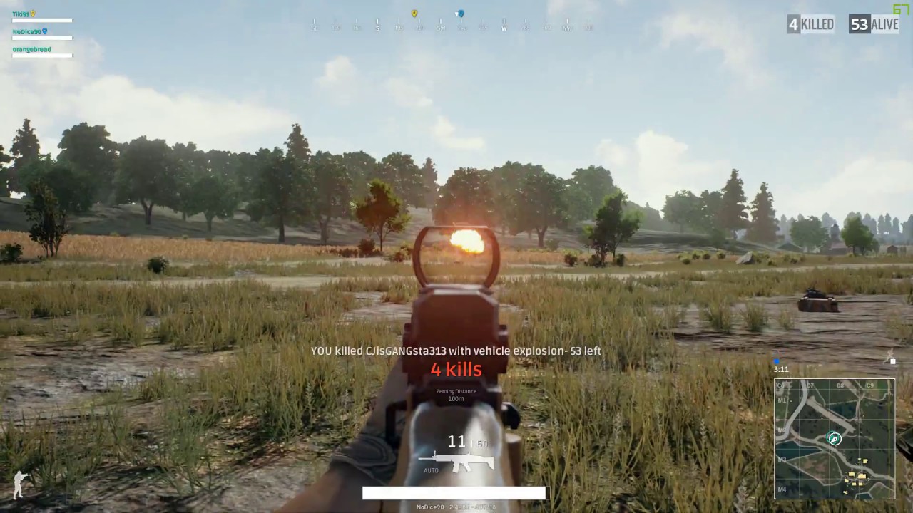 PUBG - Car Explosion