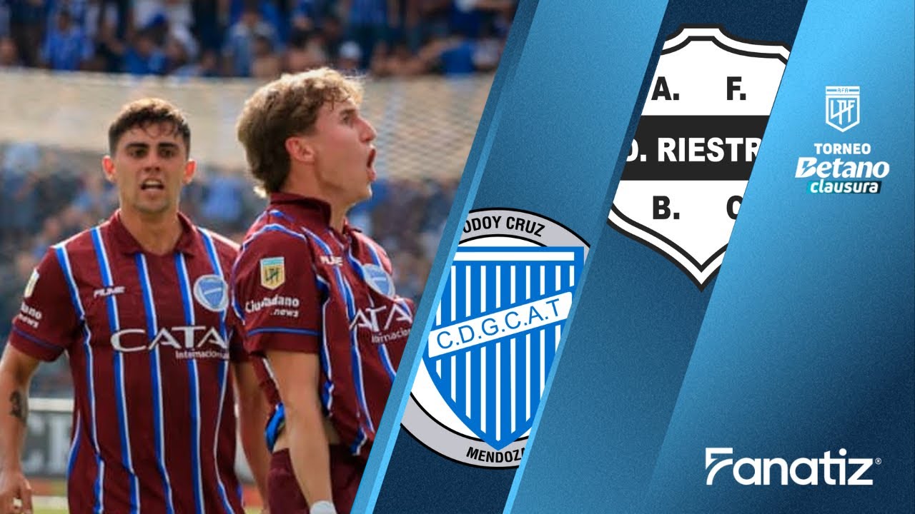 Godoy Cruz 1 vs 1 Deportivo Riestra - Game Highlights | #torneoclausura2025