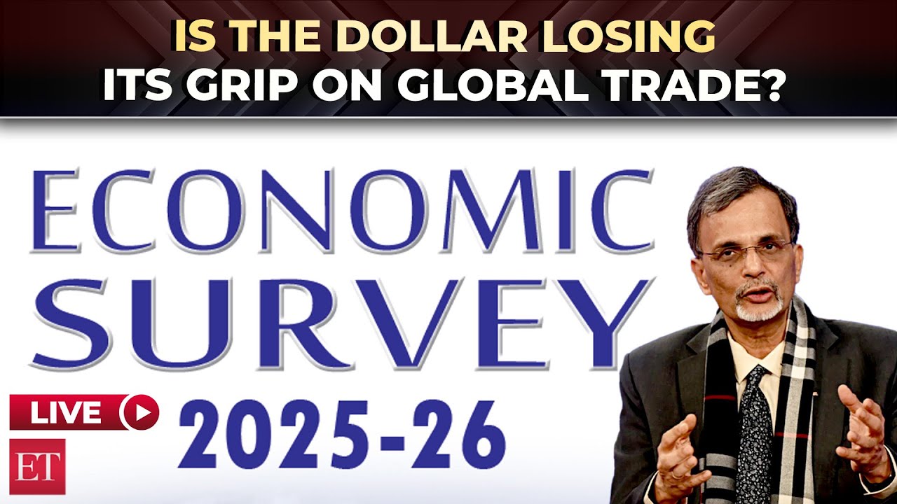 CEA Nageswaran presents Economic Survey 2025&ndash;26 at Press Conference | LIVE