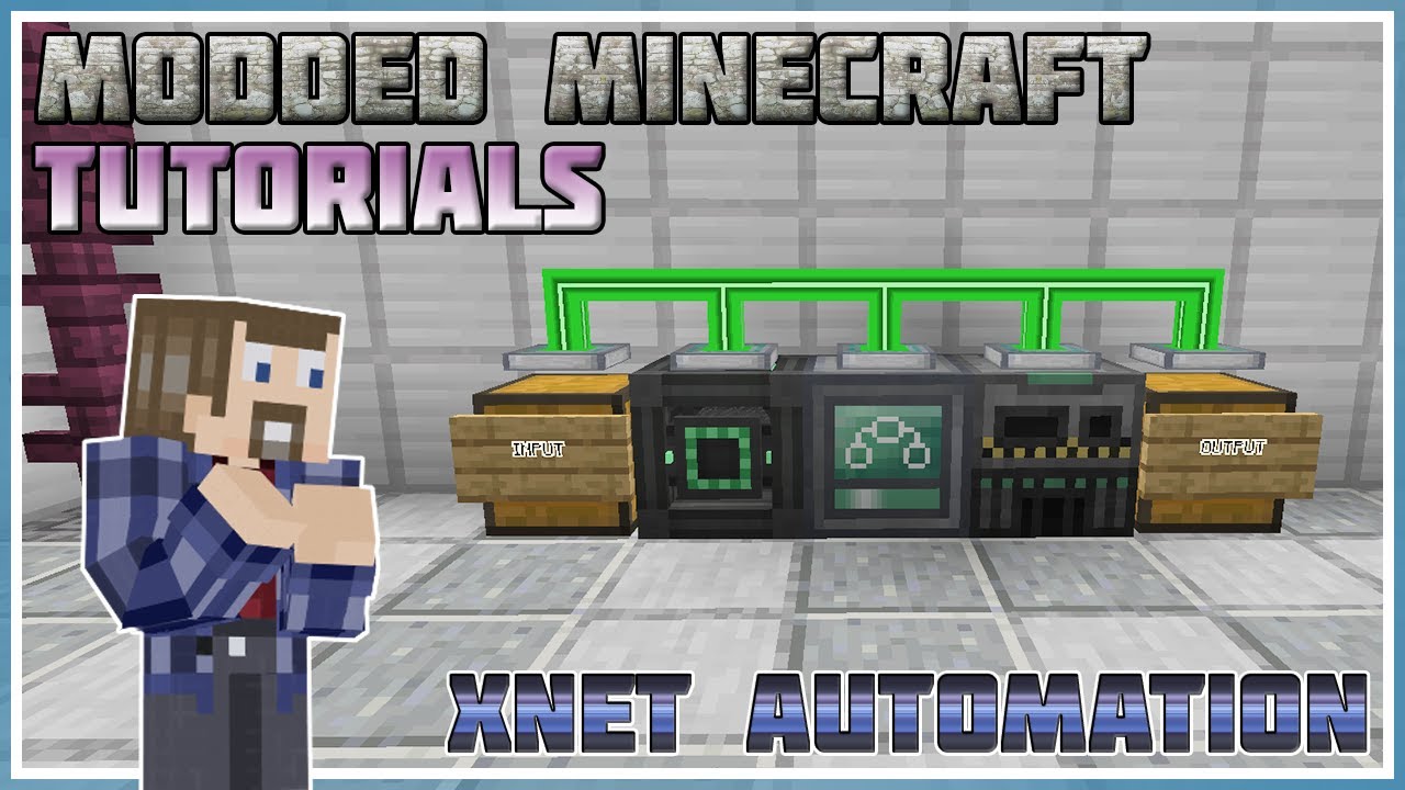 Автоматизация XNet с использованием логических каналов &mdash; Minecraft 1.12&ndash;1.19 &mdash; Учебное пособие по...