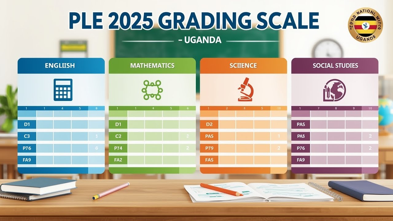 PLE GRADING SCALE ALL SUBJECTS 2025
