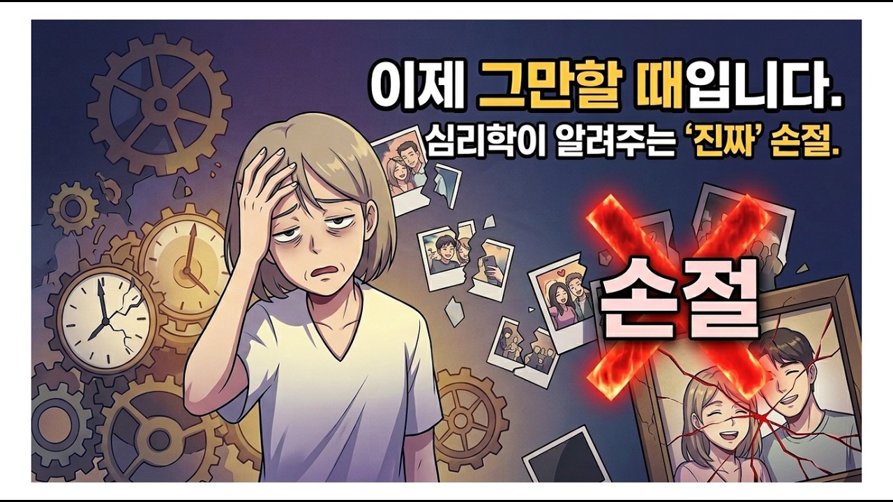 아무리 애써도 안 되는 관계, 심리학은 