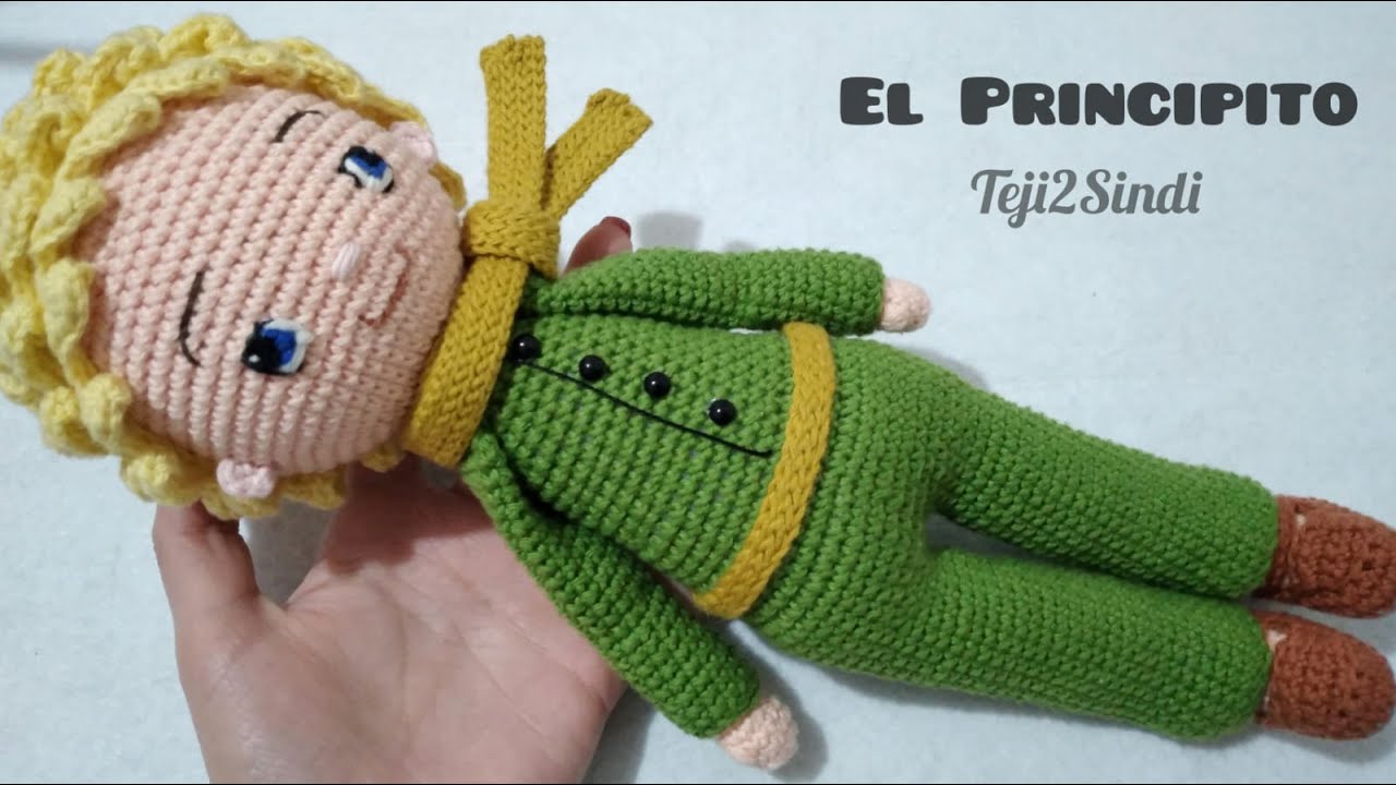 El Principito amigurumi - cabeza y cuerpo | Teji2Sindi ♡