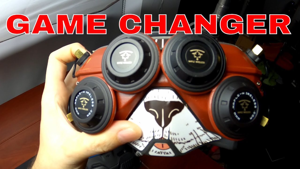 Is this DJI FPV Antenna the Ultimate Faceplate? - Maple Wireless Mjolnir Pro