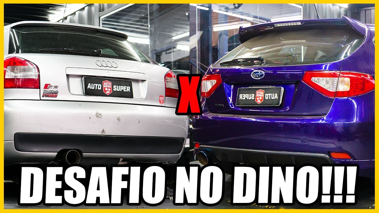 SUBARU IMPREZA MRX vs Audi S3: O Começo da Disputa - DINAMÔMETRO