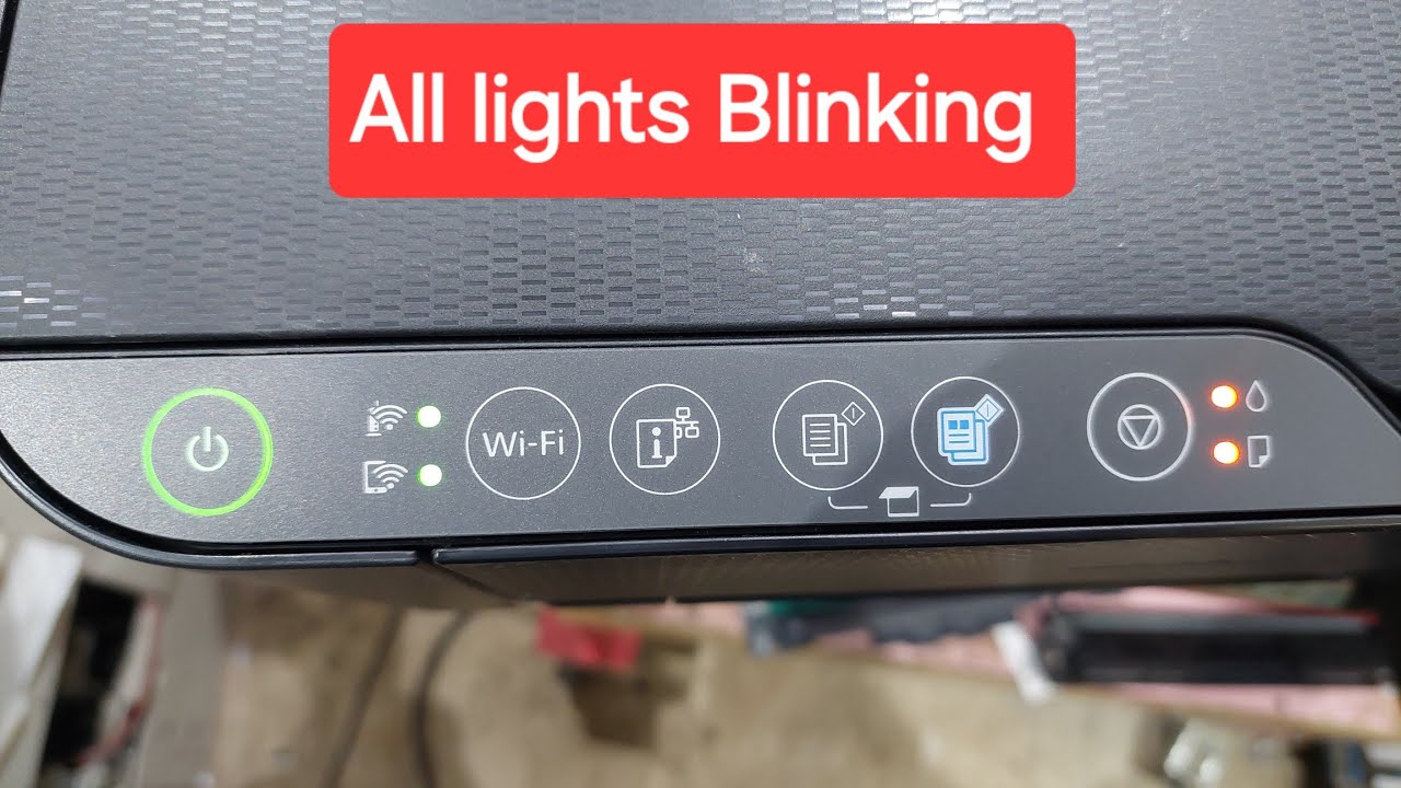 Epson L 3250 series 1.Error 00032, 2.Fatal Error, 3.All lights Blinking Error