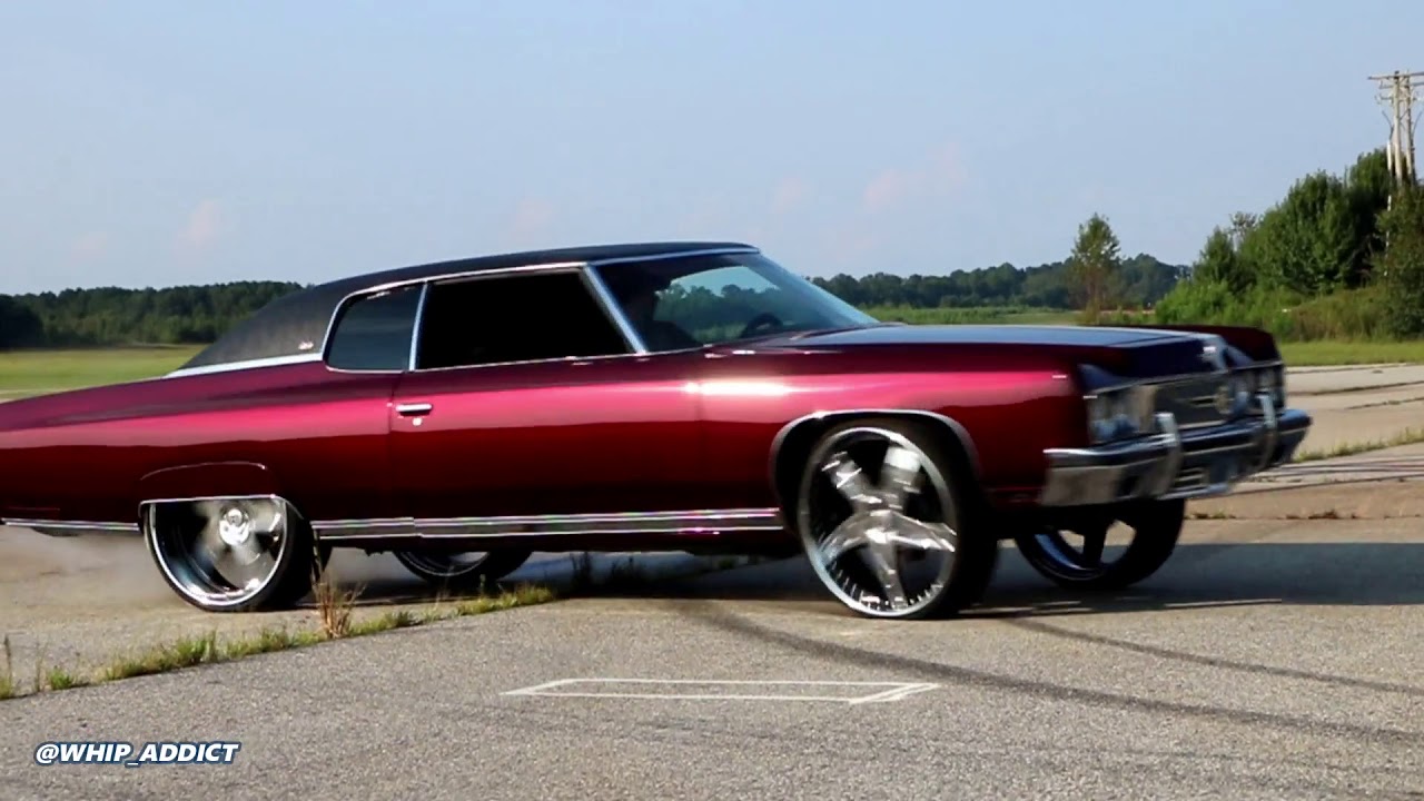 WhipAddict: Will's $100k 73' Impala Donk Burning Up Tires on Rucci Forged 26s! Supercharged LS7