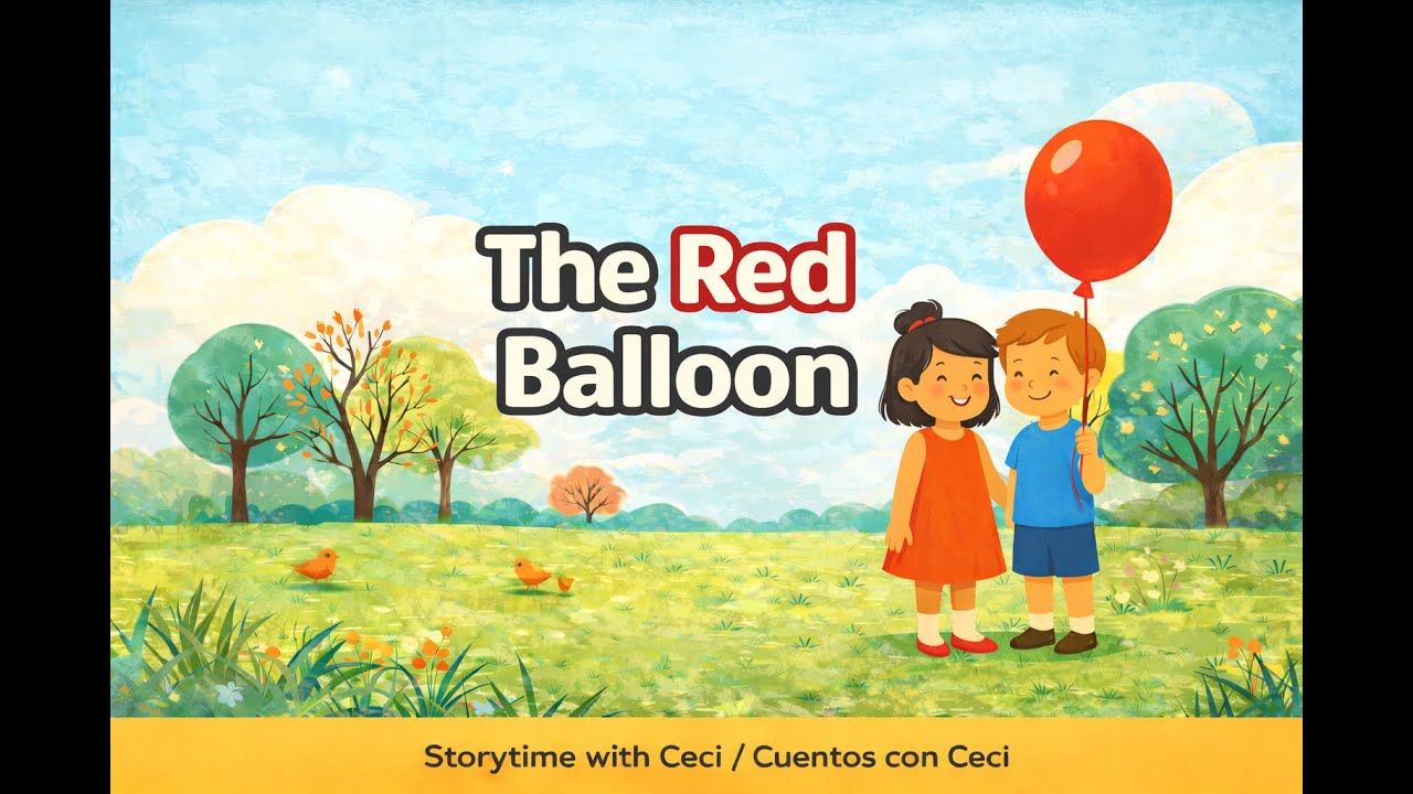 The Red Balloon 🎈 | A Gentle Story About Kindness for Kids | ENGLISH ONLY Version
