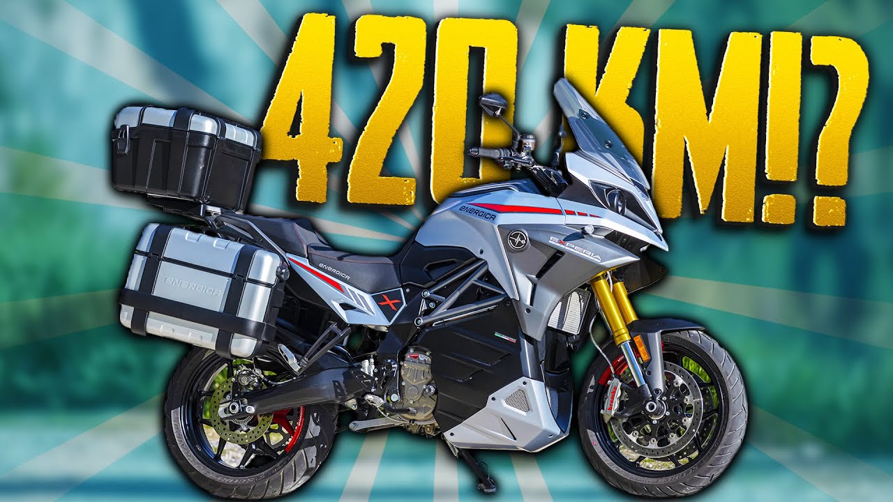 LA PRIMA MOTO ELETTRICA PER VIAGGIARE DI ENERGICA! - ENERGICA EXPERIA