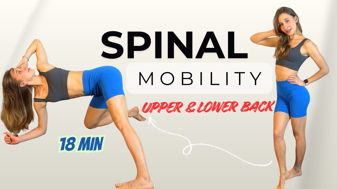 18 min. Daily Spine Mobility Routine | Back Stretch&Posture Reset