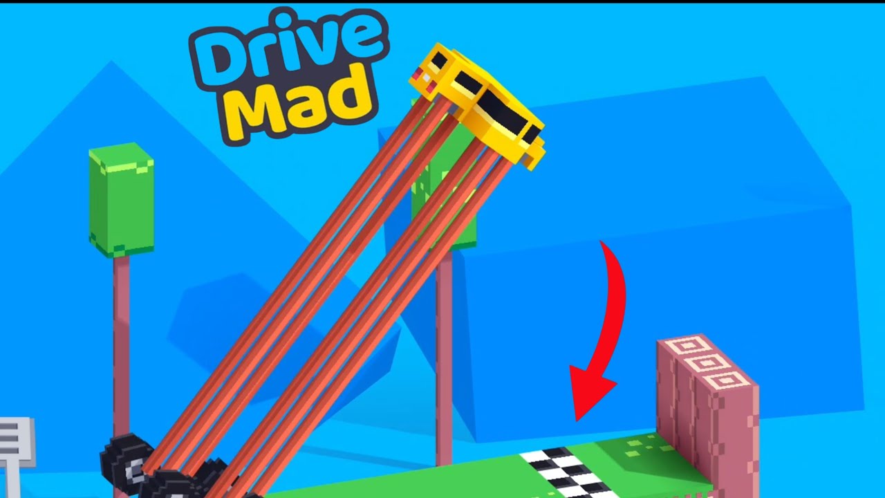 Drive Mad All Level GamePlay Walkthrough EPN 9#fancade #racing #gameplay