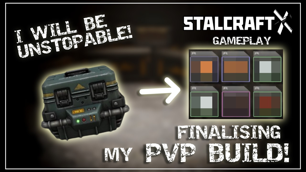 FINALLY FINISHING MY PVP ARTEFACT BUILD! | Stalcraft X Gameplay