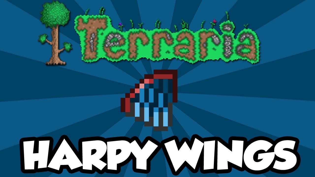 Terraria 1.2 - Harpy Wings (New Terraria 1.2 Items)