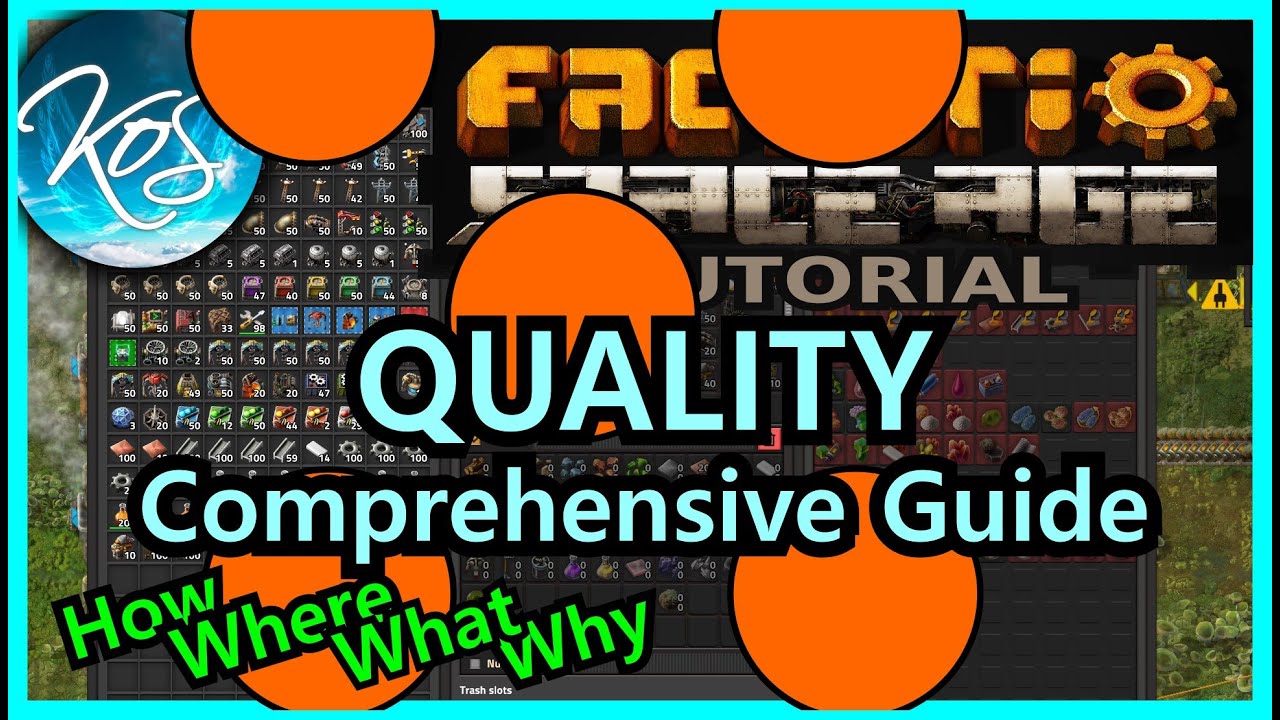 De-Mystifying Quality, All About Quality Tutorial - Factorio Space Age DLC 2.0