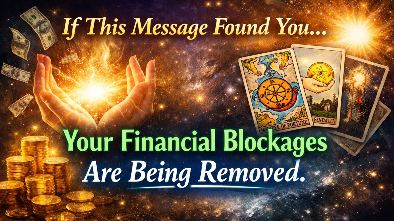 ✨ If This Message Found You&hellip; Your Financial Blockages Are Being Removed. Timeless Tarot Reading 