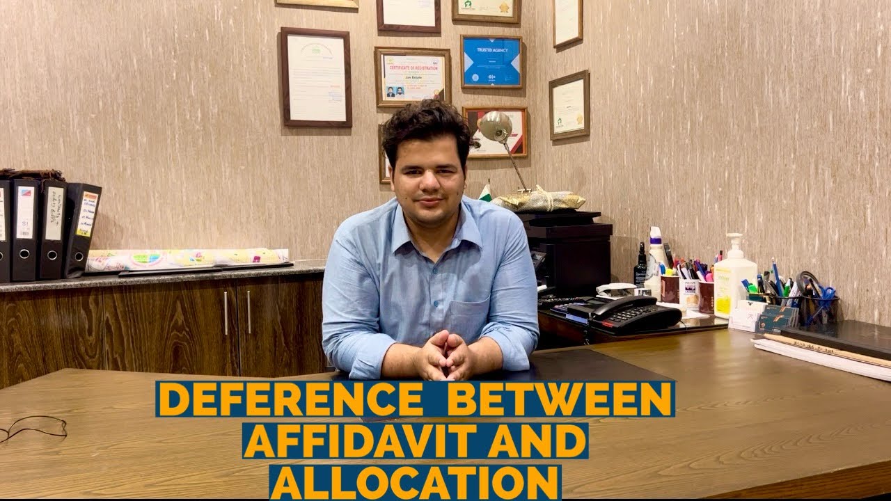 Deference Between Affidavit File And Allocation File | DHA QUETTA AND DHA GUJRANWALA LATEST UPDATE