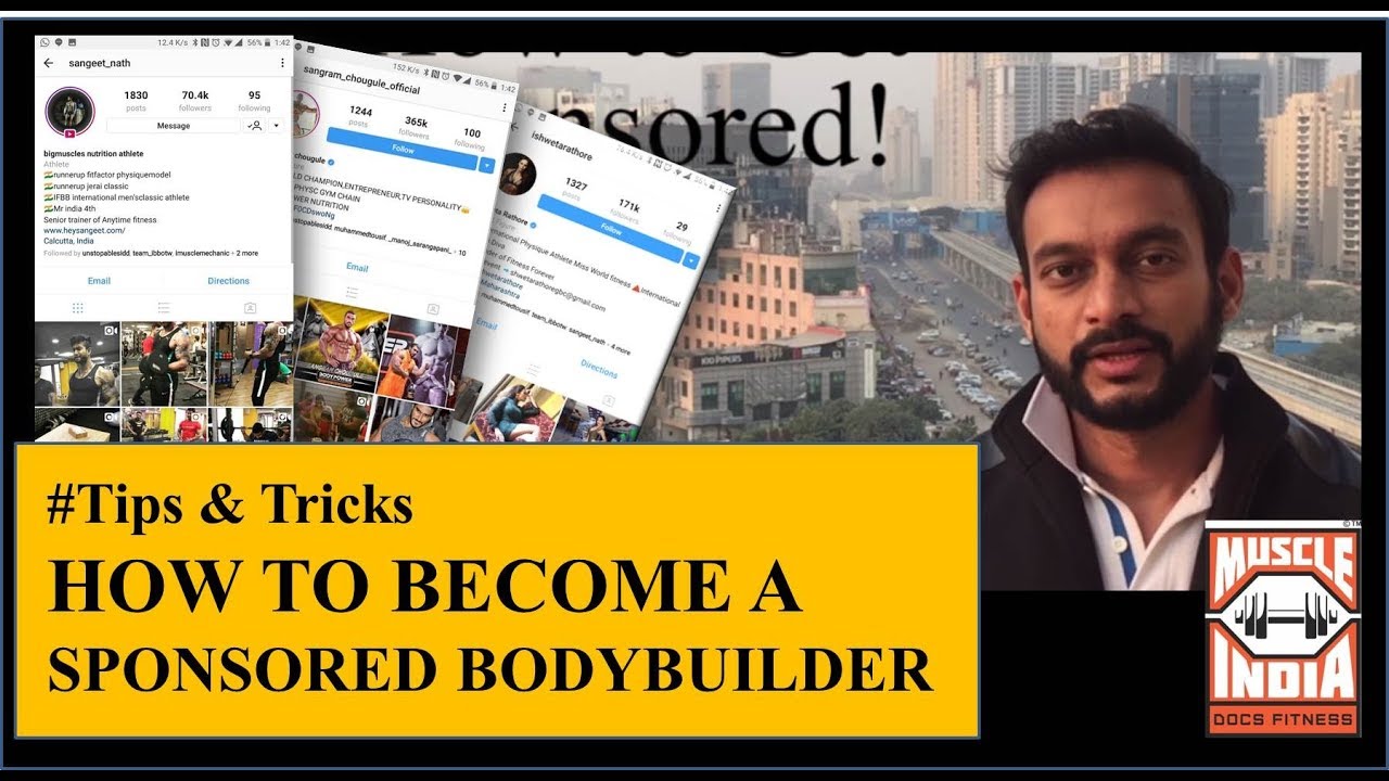 Tips & Tricks - How to get Sponsorship for Bodybuilding & Fitness