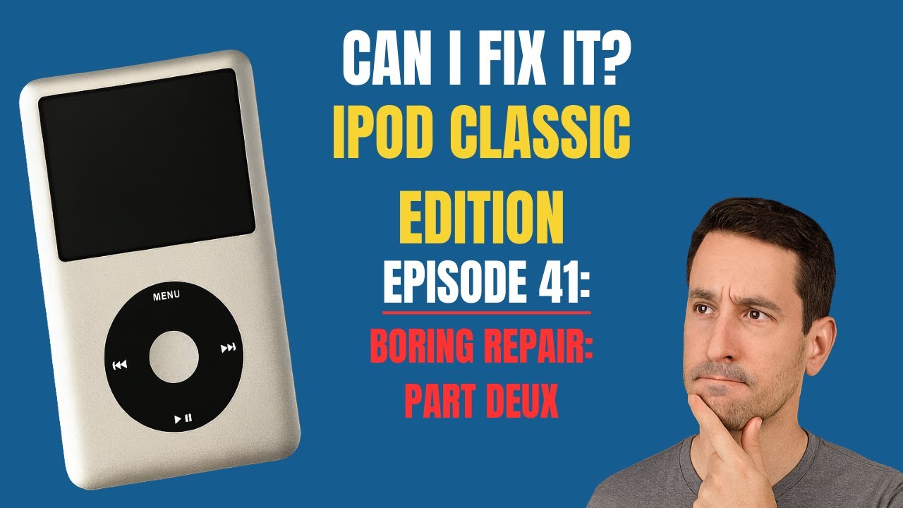 Можно ли это починить? Ремонт iPod Classic. Эпизод 41: Самый скучный ремонт в мире: Часть 2 — Не ...