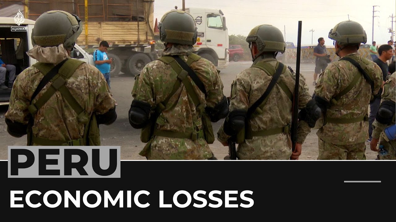 Peru's economy: Anti-government protests disrupt supply chains