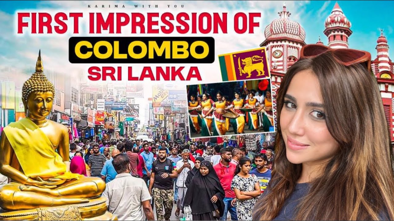 Arab Girl in Sri Lanka 🇱🇰 || My First impression || Asia Tour ✈️