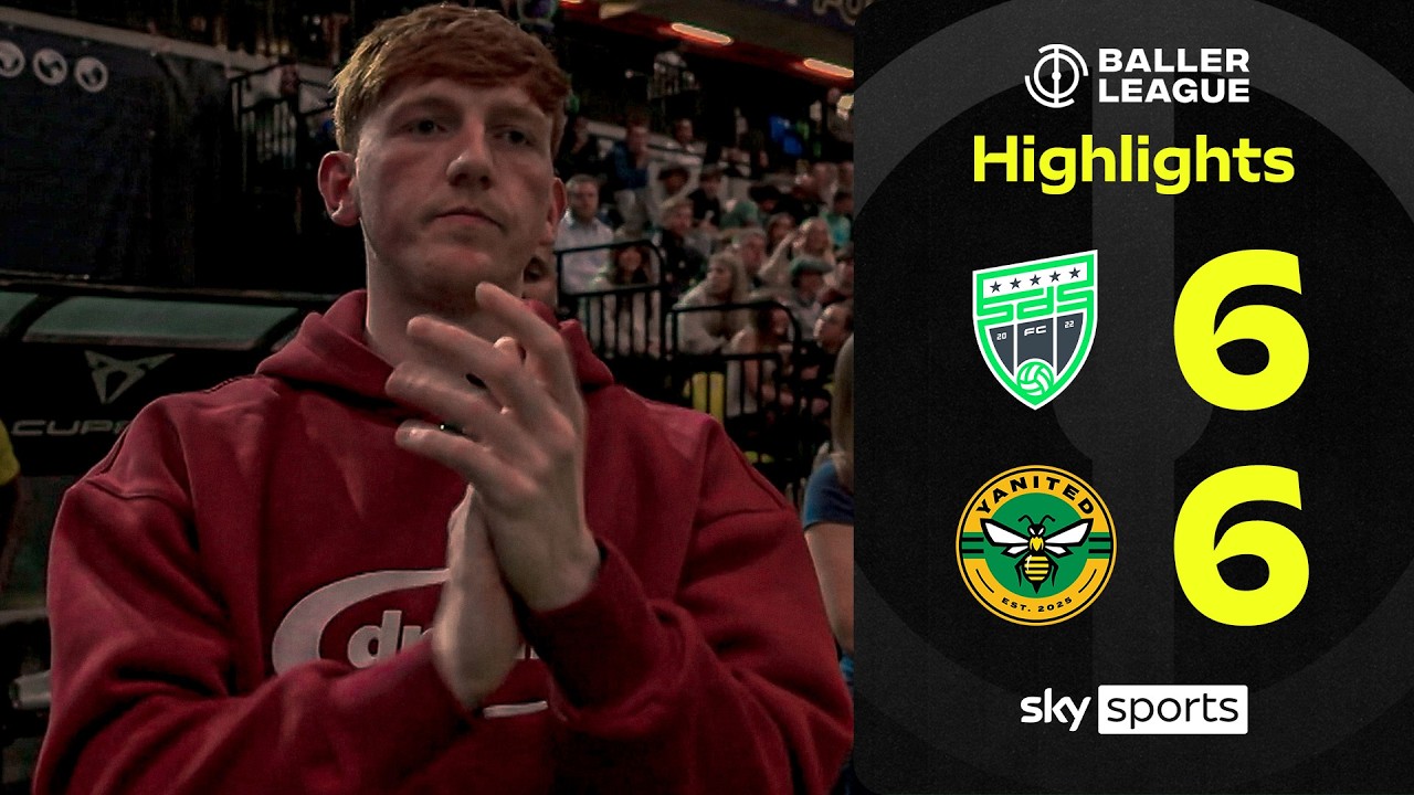 Angry Ginge MISERY in thriller! | SDS FC 6-6 Yanited FC | Baller League Highlights