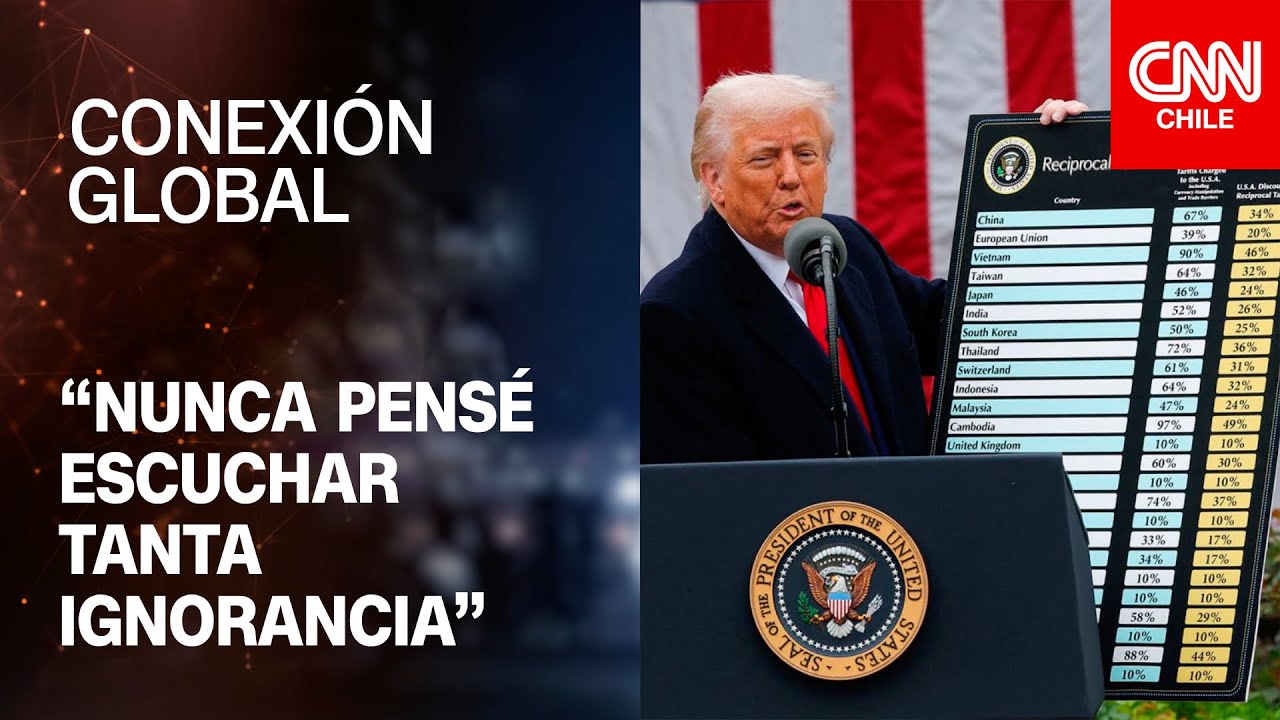 Doctor en Economía analiza los aranceles de Trump y su impacto en Chile