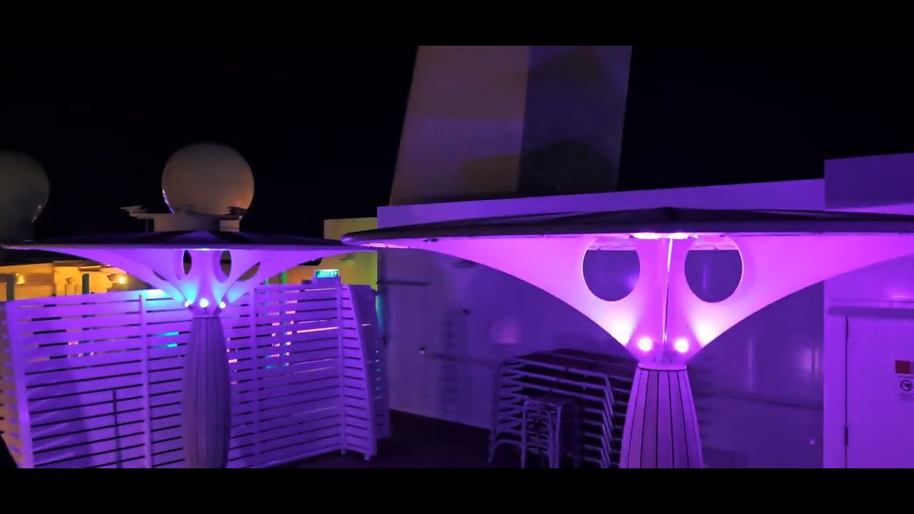 AIDA Auslaufsongs in Teneriffa / Enya Sail Away/ Leinen Los / Sailaway / Kreuzfahrt 04.01-11.01.2025