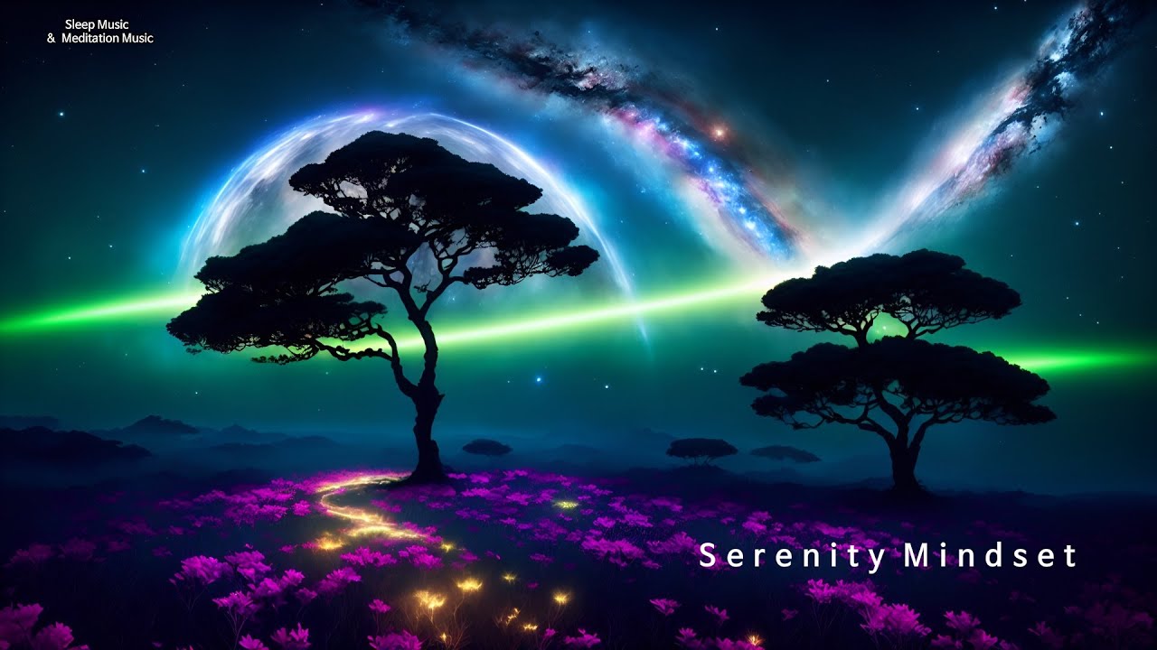🌿 Расслабляя сон музыку, чтобы успокоить ваш разум и погрузиться в мирный сон