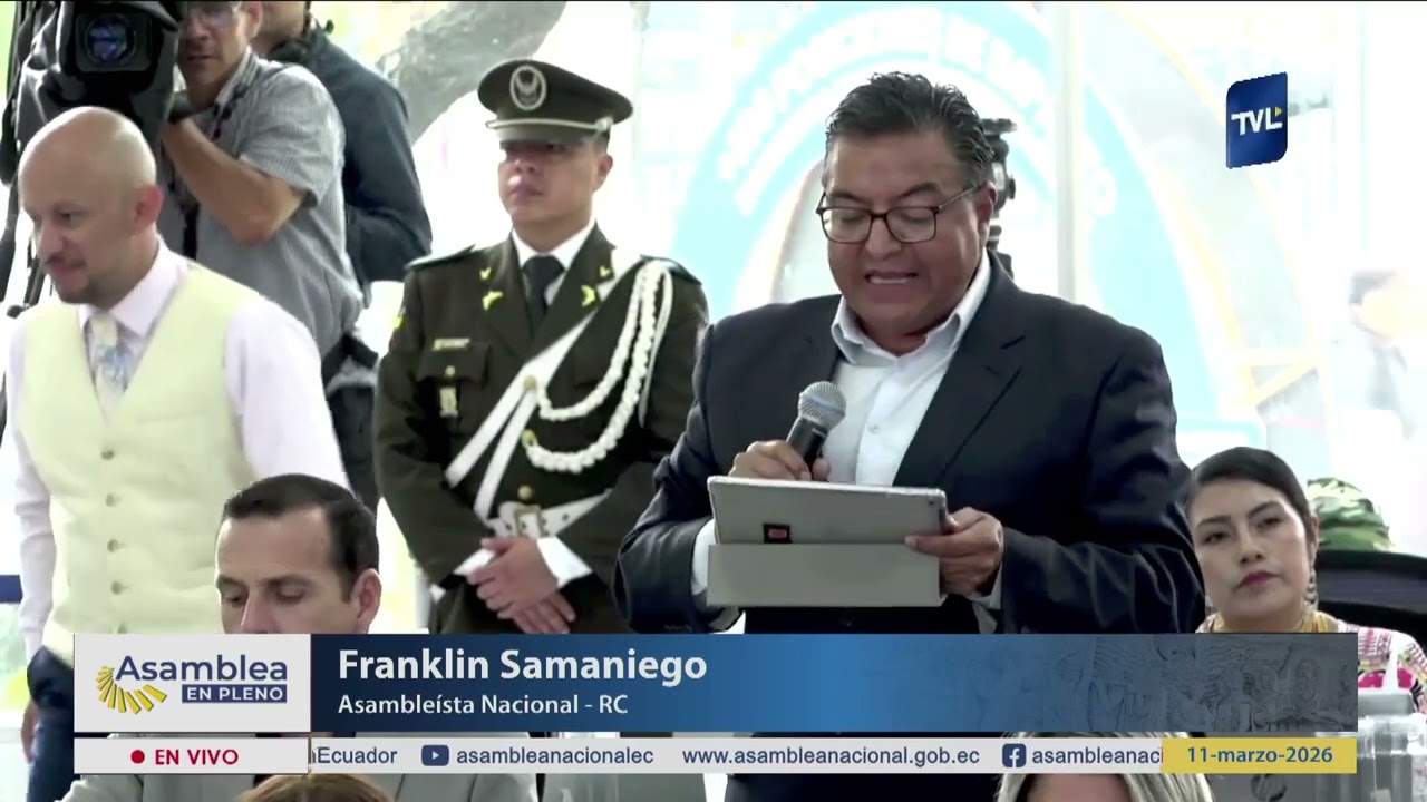 Asambleísta Franklin Samaniego  - Sesión 064