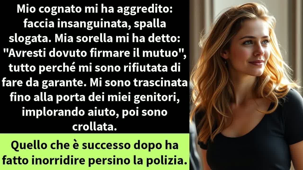 Mio cognato mi ha aggredito： faccia insanguinata, spalla slogata. Mia sorella mi ha detto：