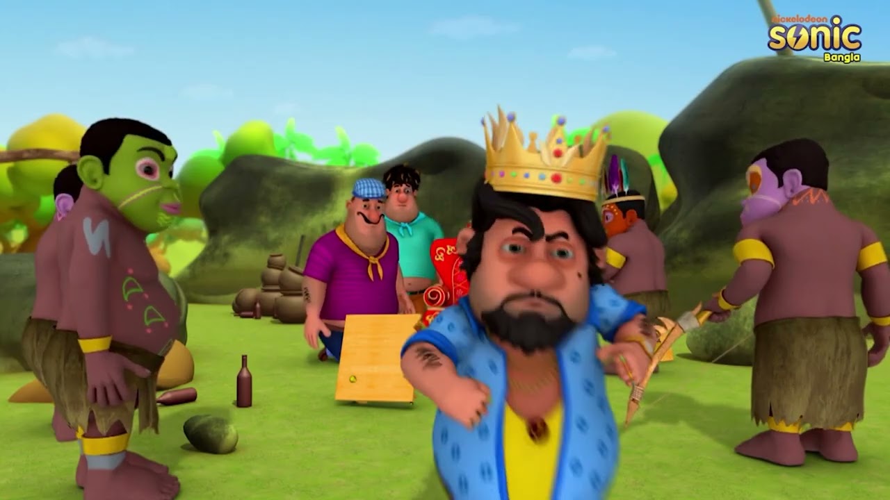 জন নে পাহানা আদিবাসী কা মুকুট! | Motu Patlu | John Wears The Tribal Crown!