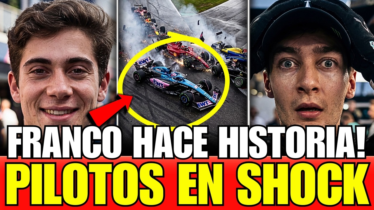 &iexcl;Franco COLAPINTO DEJO en SHOCK a TODA la PARRILLA! RUSSELL lo BANCO tras la HISTORICA MANIOBRA!