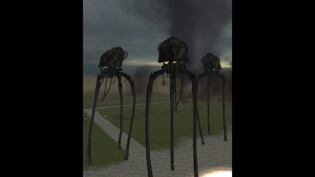 War OF THE Worlds!! Tripods DEATH Battle P2 [Garry's Mod]