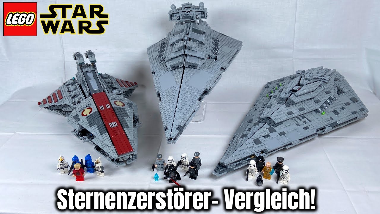 Imperium VS Republik VS First Order: LEGO Star Wars Sternenzerstörer Vergleich!