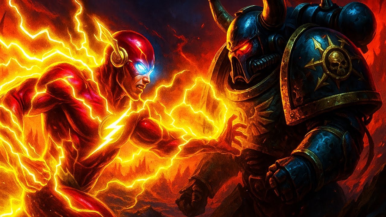 What If The Flash Sped Into Warhammer 40K?