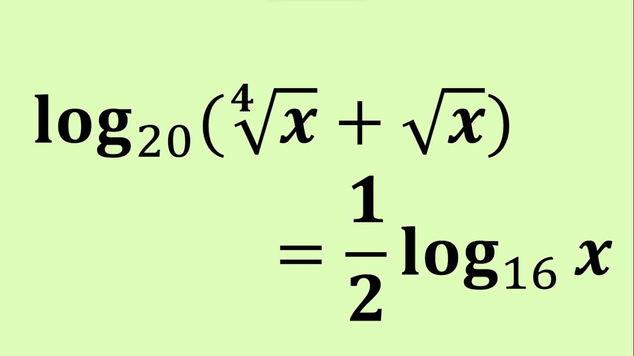 Solving a Captivating Log Equation Challenge